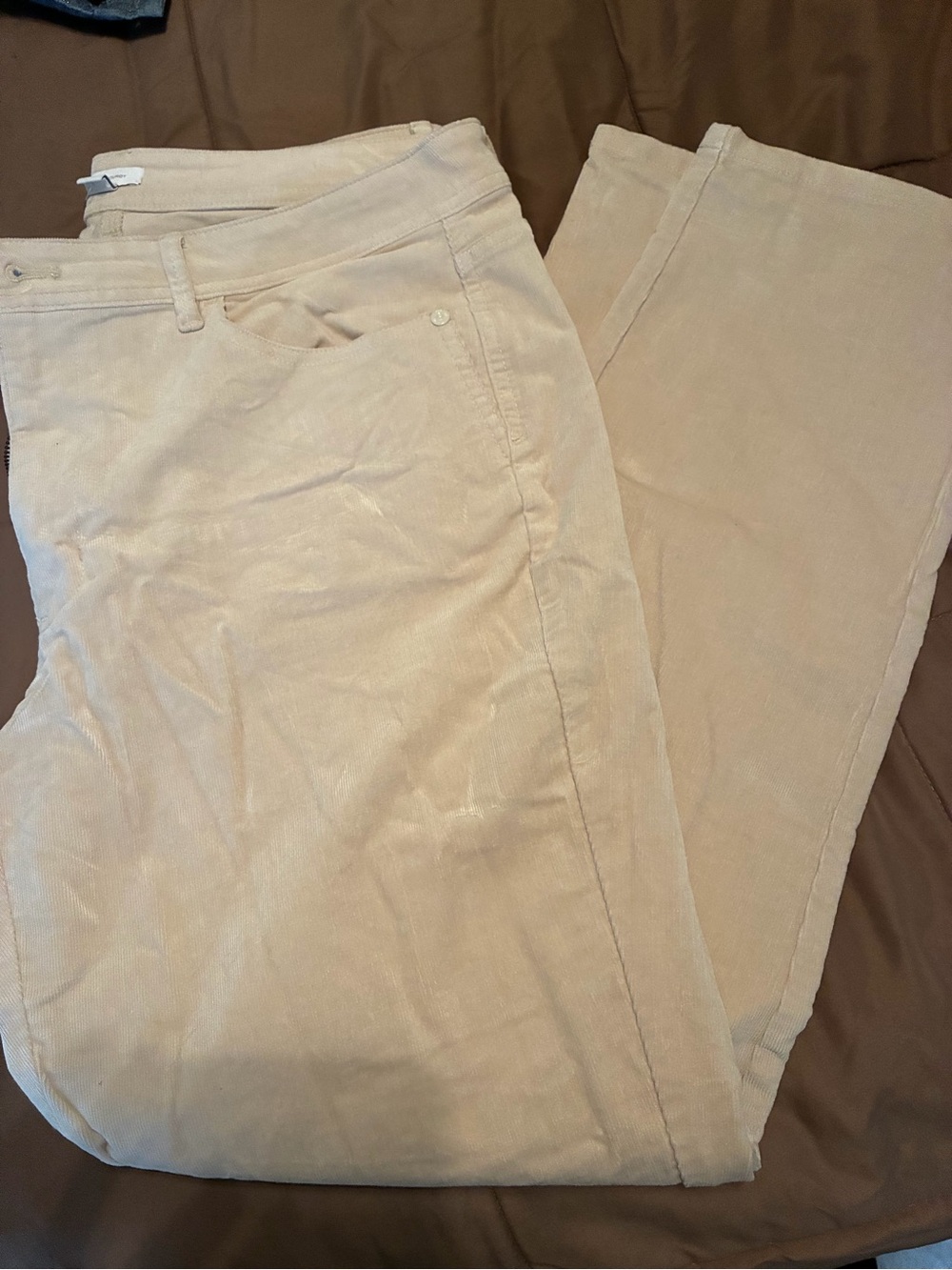 J. Jill size 14 Women’s Beige Corduroy Jeans